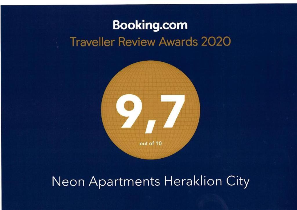 Neon Apartment, Modern, High Quality, Central Apt, Heraklion City Екстер'єр фото